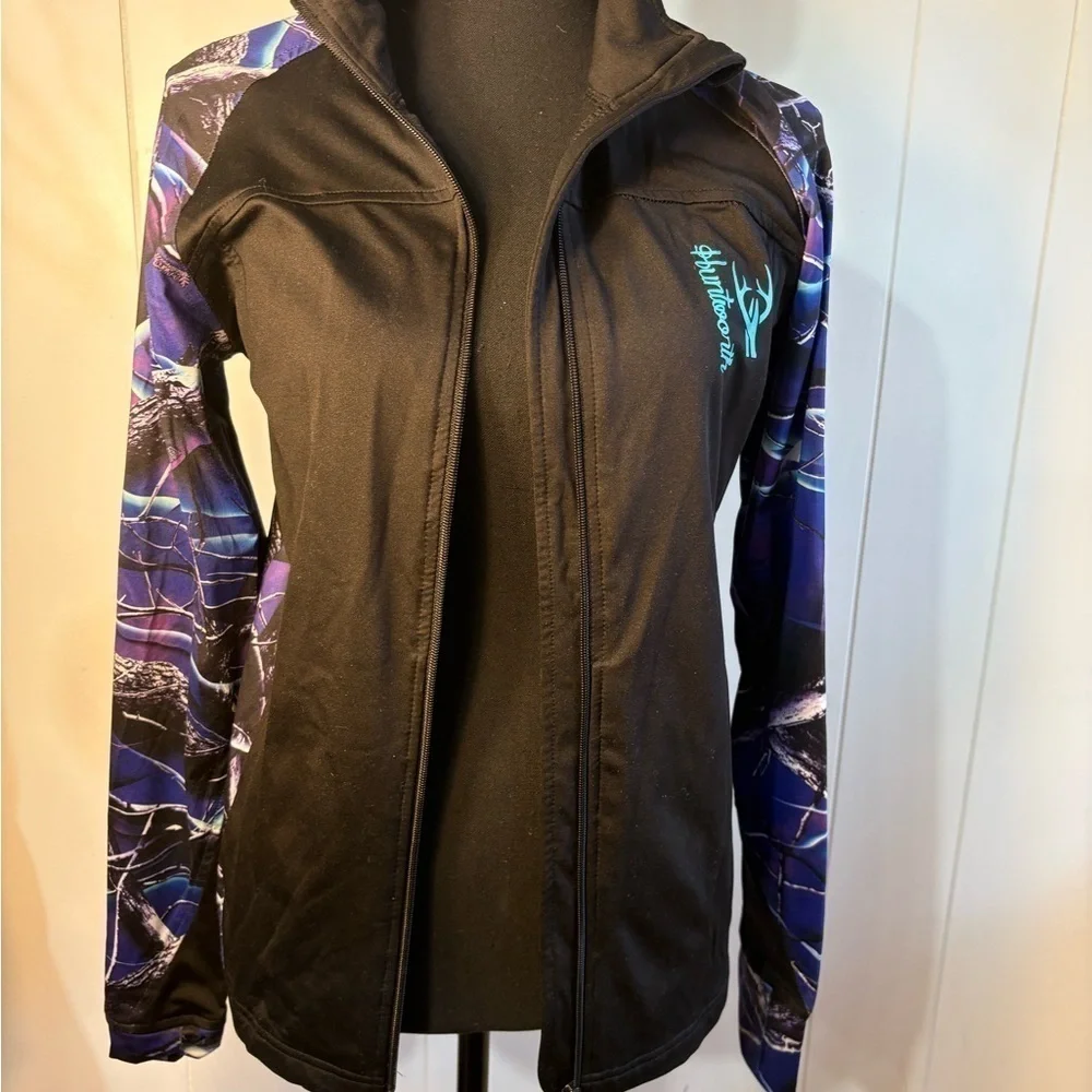 Huntworth Women’s Medium Oaktree Purple Camo Athletic Jacket